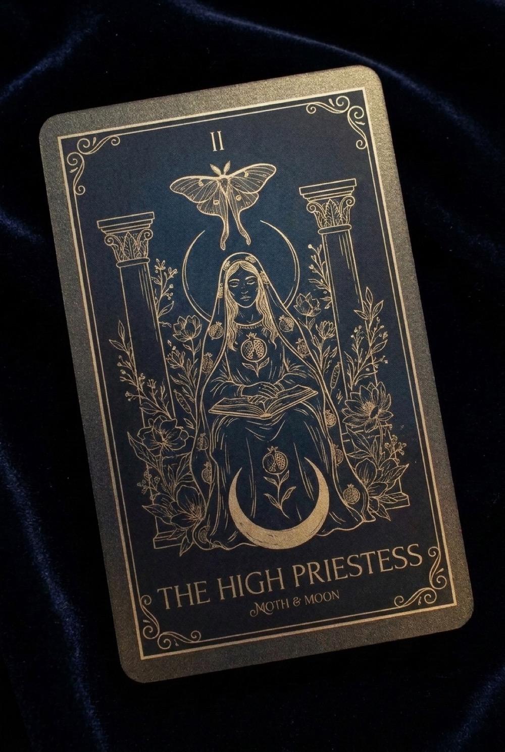 The High Priestess tarot card